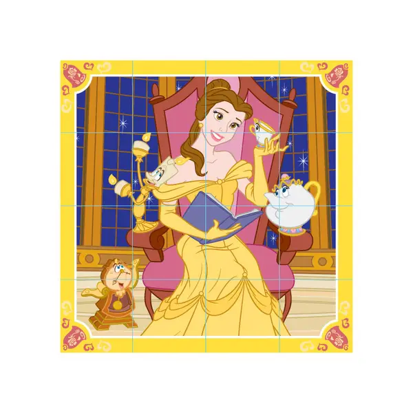 Melissa Doug Disney Princess Wooden Cube Puzzle With Storage Tray 6 Puzzles in 1 5764 Blain s Farm Fleet