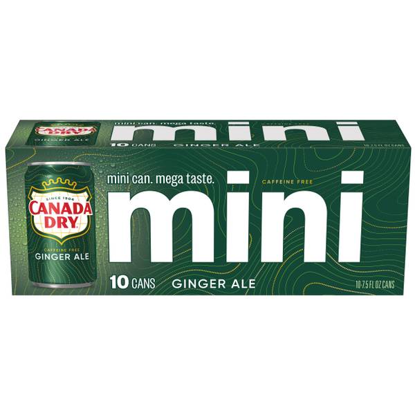 Photo of 10-Count 7.5 oz Ginger Ale