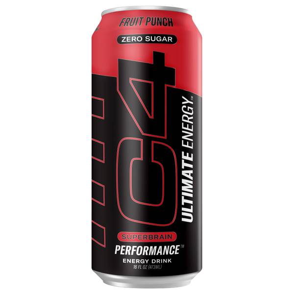 Photo of 16 oz Ultimate Fruit Punch Energy Drink