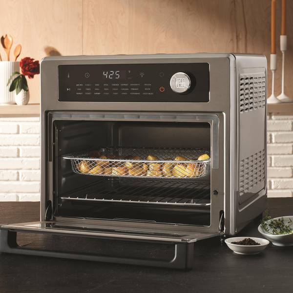 ARIA 30Qt Touchscreen Air Fryer Toaster Oven with 3