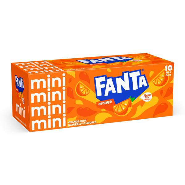 Fanta Orange Soft Drink, 20 fl oz Bottle, Refreshingly Fruity and Naturally  Flavored