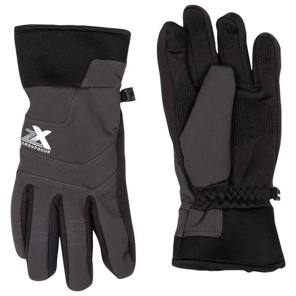 ZeroXposur Men's Ridge Softshell Gloves, Slate, L/XL B85011SLTL/XL