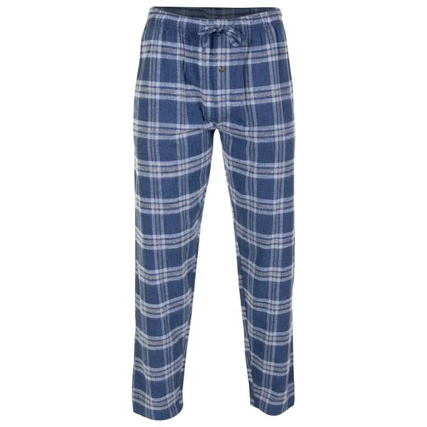 Men Plaid Drawstring Waist Pajama Pants