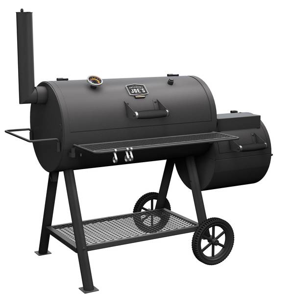 Oklahoma joe's longhorn offset smoker and charcoal grill best sale