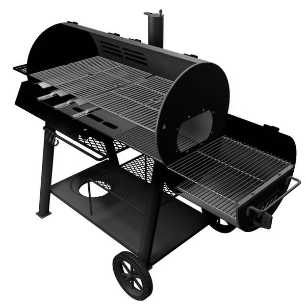 Oklahoma Joe's Canyon Combo Charcoal/Gas Smoker Grill 24203004