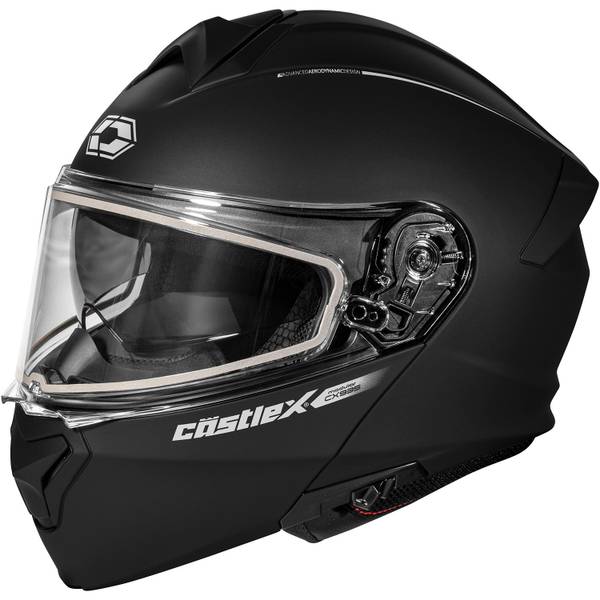Photo of Extra Large CX935 Matte Black Modular Snow Helmet