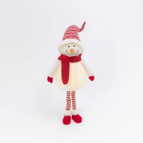 Photo of 41.3 in. Illuminating Standing Holiday Snowman Figurine