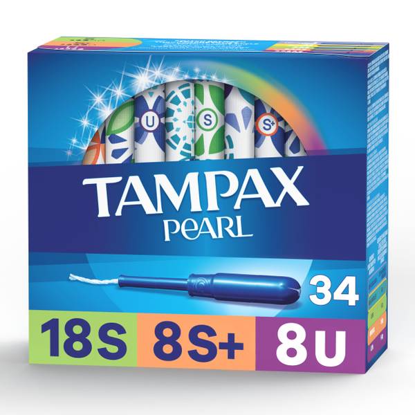 Tampax Regular Applicator Tampons 12pk, Personal Care