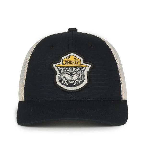 Photo of Black Meshback Smokey The Bear Cap