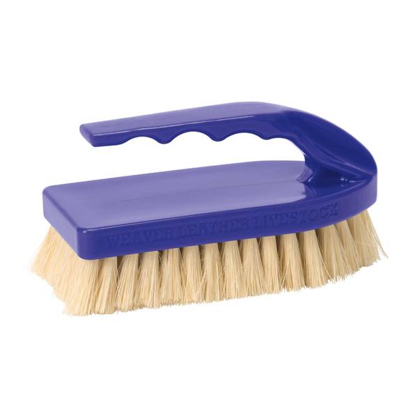 Photo of 9" Livestock Pig Brush with Purple Handle