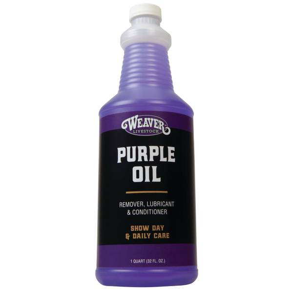 Photo of 1 Quart Livestock Purple Oil Grooming Aid