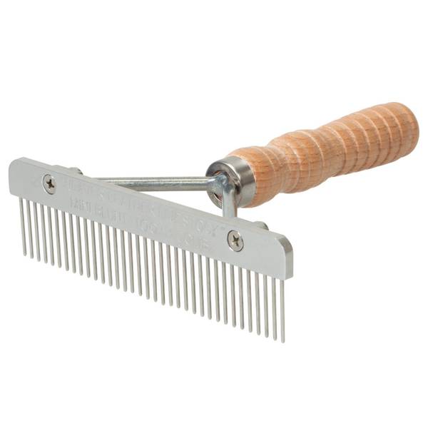 Weaver Leather Mini Show Comb with Wood Handle and Stainless Steel ...