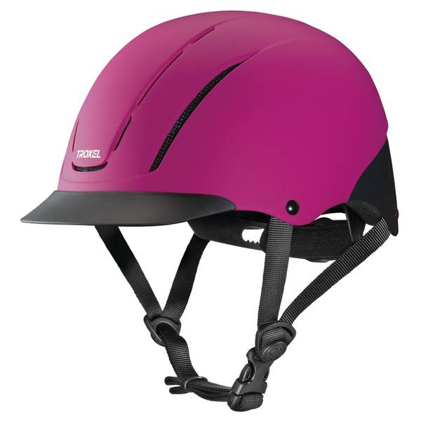 Photo of Spirit Duratec Horse Riding Helmet, Raspberry