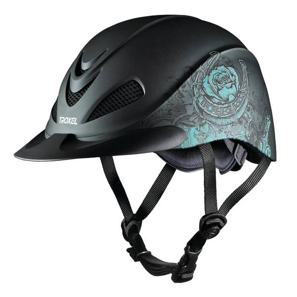 Weaver Leather Troxel Rebel Turquoise Horse Riding Helmet - 04