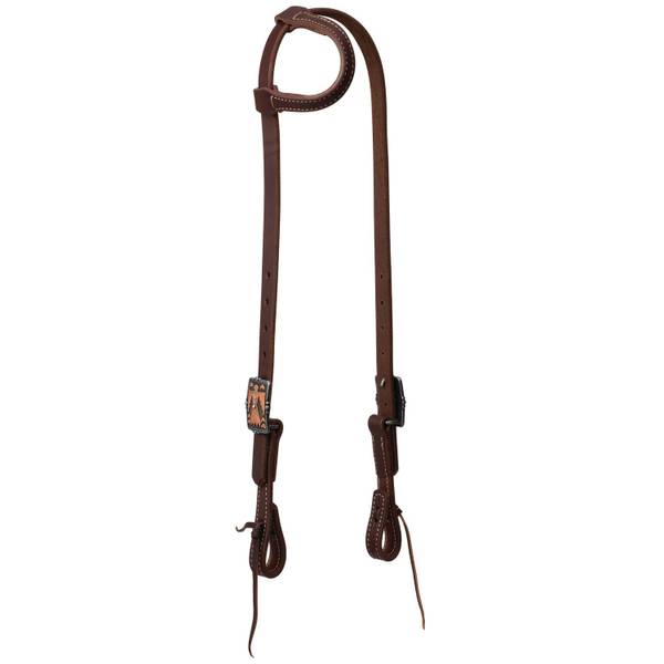 Weaver Leather Texas Star Browband Headstall - 10-0046-CH