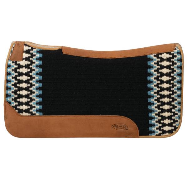 Weaver Leather Synergy Natural Fit Close Contact Wool Blend Felt  Performance Saddle Pad - 36006-5042-29