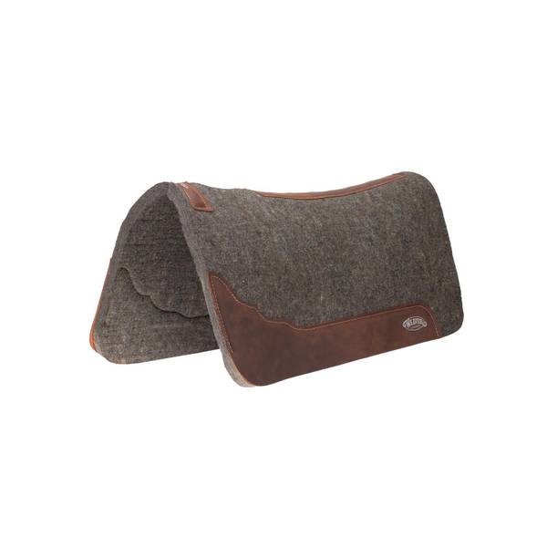 Photo of 31"x32" Premium Contoured 100% Wool Felt Saddle Pad