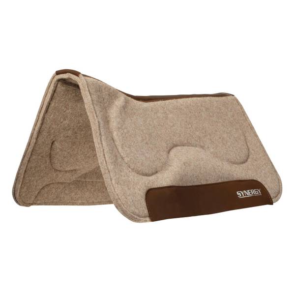 Photo of Synergy Natural Fit Close Contact Wool Blend Felt Performance Saddle Pad
