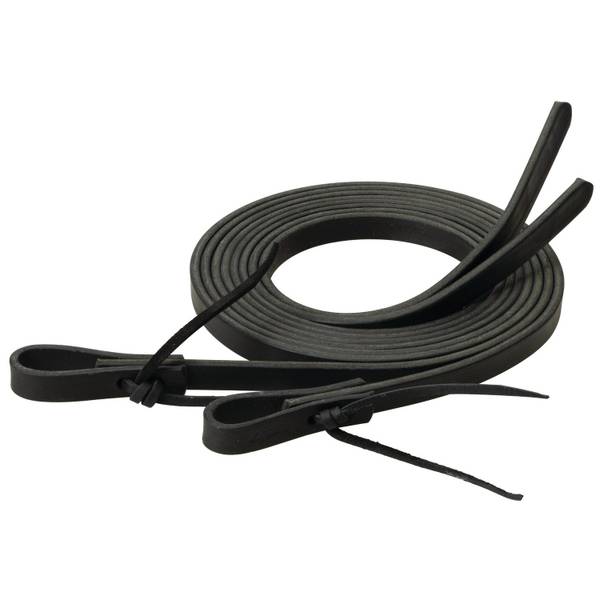 Photo of 7' Black Leather Split Reins