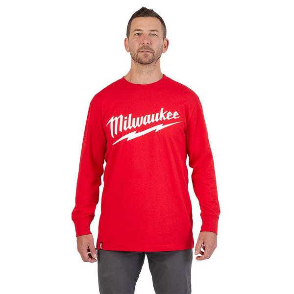 Photo of Men's Heavy Duty Long Sleeve Logo Tee