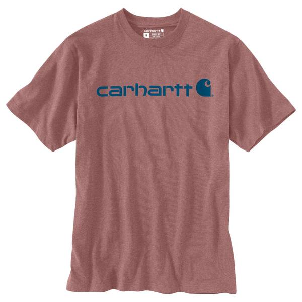 Carhartt Men's Loose Fit Heavyweight Short-Sleeve Logo Graphic T-Shirt ...