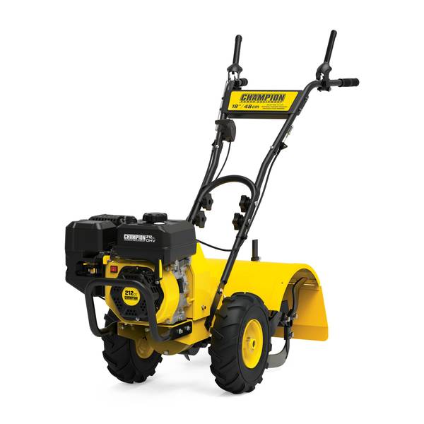 Photo of 19-Inch Counter Rotating Rear Tine Tiller with Self-Propelled Agricultural Tires