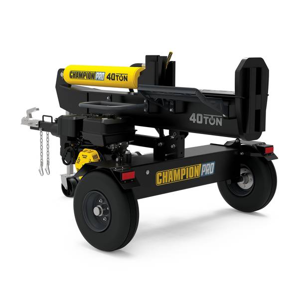 Photo of PRO 40-Ton Horizontal/Vertical Full Beam Gas Log Splitter with Auto Return