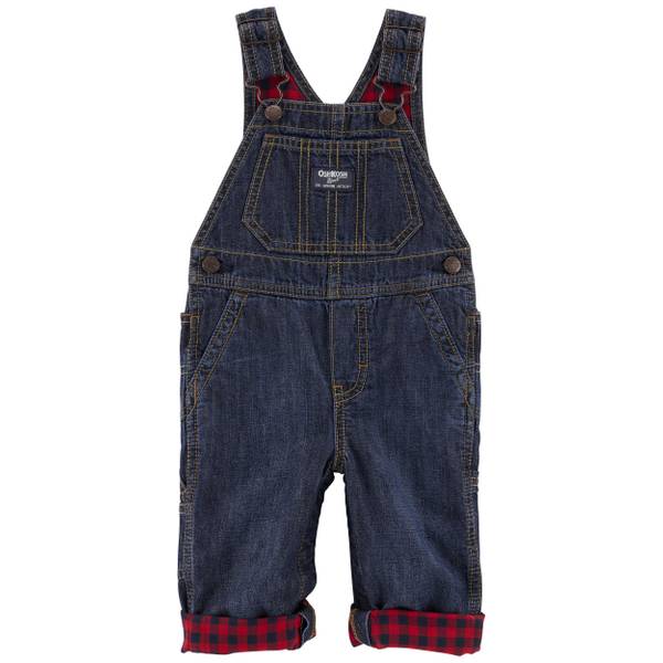 SHEIN Baby Boy's Casual Cute Jean Patterned Overalls Shorts | SHEIN USA