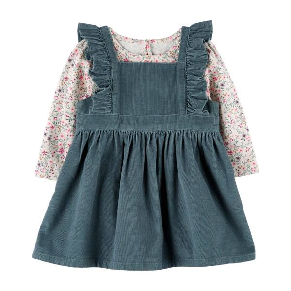 Casual Wear Half Sleeves Baby Top and Cotton Dungarees Dress, 2 To 8 Years  at Rs 550/set in Howrah