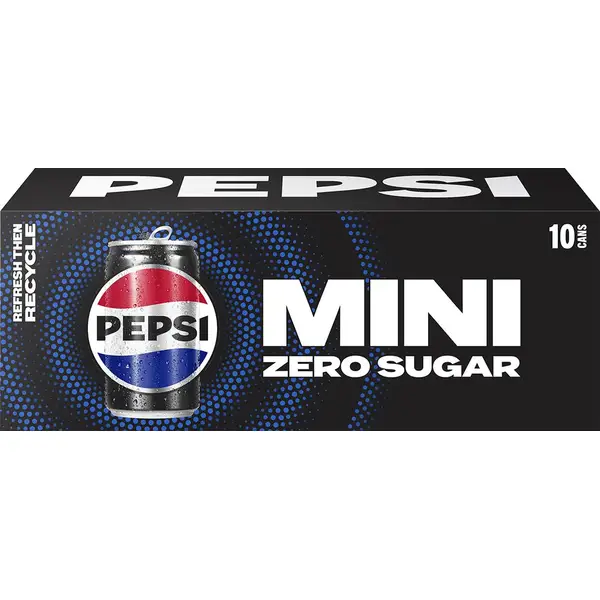 PEPSI•*¨*•.¸♬︎Dolce & Gabbana Pepsi 10-Pack 7.5 oz Zero Sugar Mini Cans - 169575 | Blain's Farm