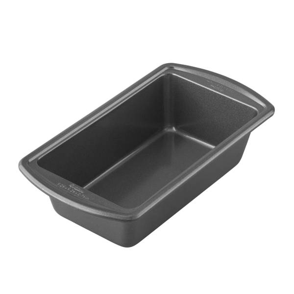 Wilton Perfect Results Mega Mini Loaf Pan-18 Cavity, Gray