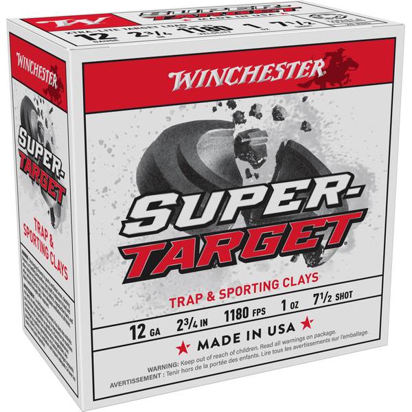Photo of 12ga 2 3/4" #7.5 Super Target Xtra -Lgt