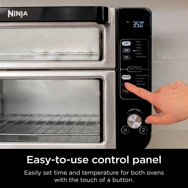 Ninja DCT402BK 13-in-1 Double Oven with FlexDoor, FlavorSeal & Smart F -  Jolinne