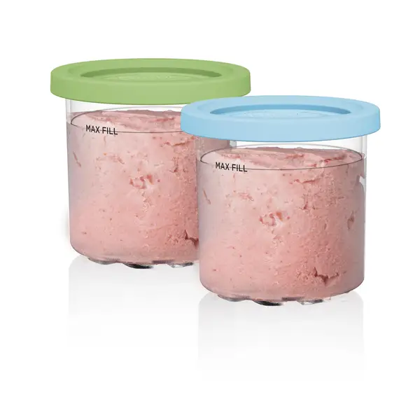 Ninja 2-Pack Creami Pints and Colored Lids - XSKPLID2CD | Blain's
