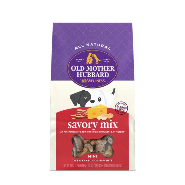 Photo of 20 oz Savory Mix Natural Mini Oven-Baked Biscuits Dog Treats