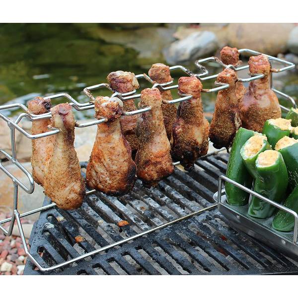 King Kooker Poultry Wing Rack 12WR Blain's Farm Fleet