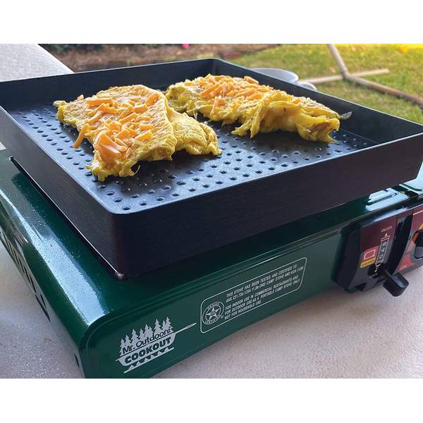 Mr. Outdoors Cookout 18 in. Aluminum Non-Stick Griddle