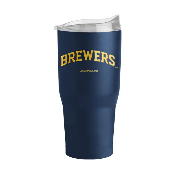 Milwaukee Brewers Travel Tumbler 30 oz Ultra Flared Navy