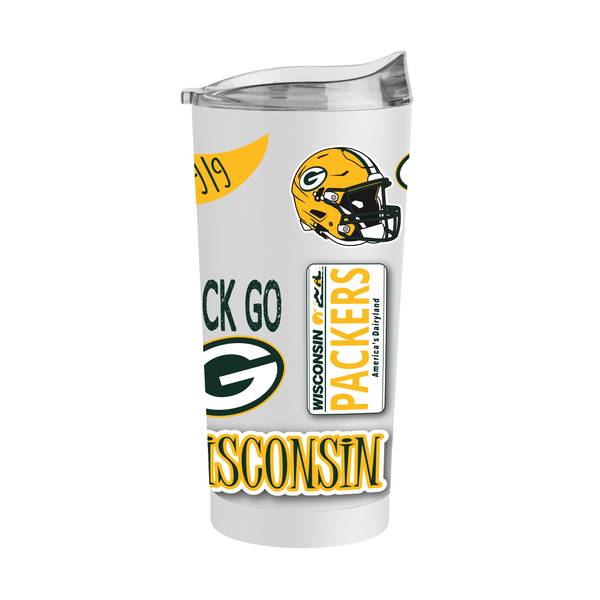 Logo Chair 20 oz Green Bay Packers Native Stainless Tumbler - 612