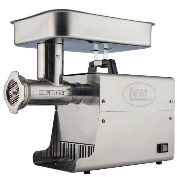 LEM Big Bite Dual Grind 22 1HP Meat Grinder 1786 Blain's Farm & Fleet