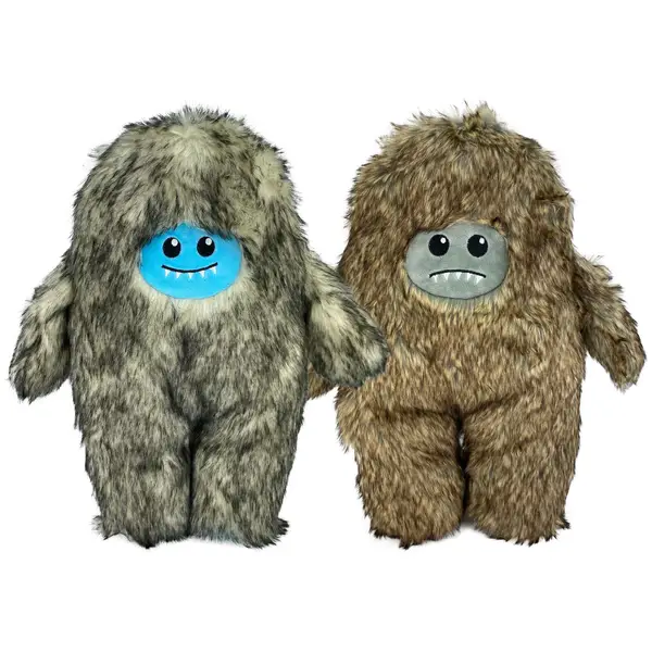 Mini Yeti with Squeaker Dog Toy