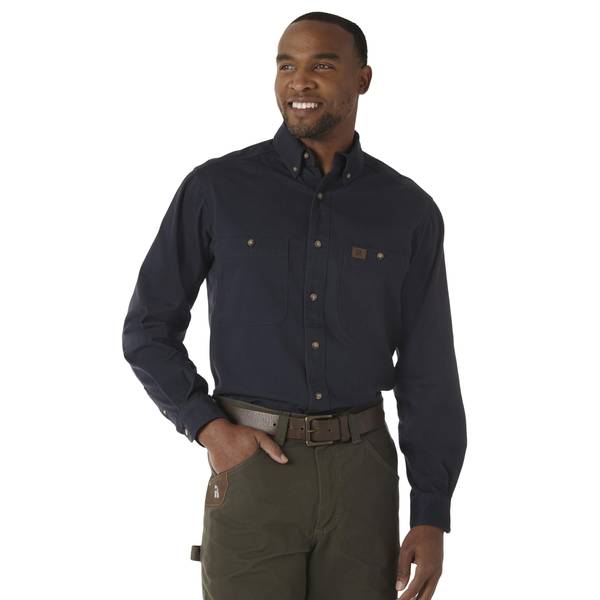 Photo of Men's Riggs Workwear Long Sleeve Twill Work Shirt