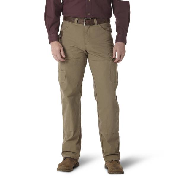 Wrangler mens Rugged Wear Woodland Thermal jeans, Stonewashed Denim, 36W x  30L US