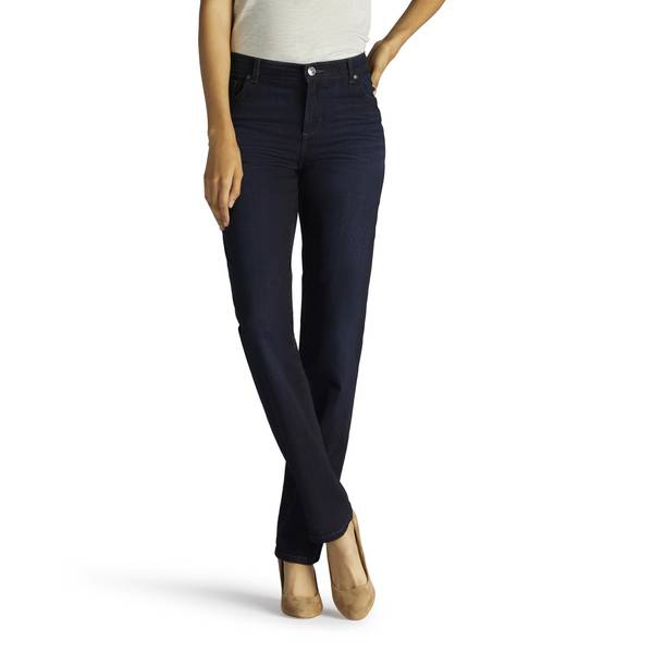 Photo of Women's Stretch Relaxed Fit Straight Leg Jeans