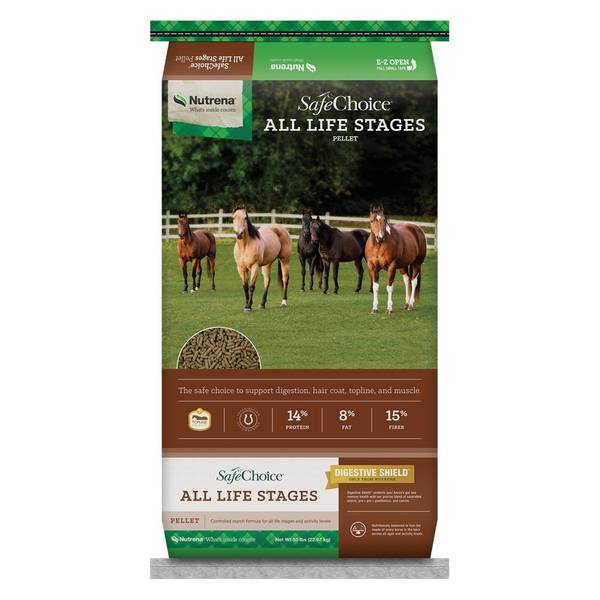 Photo of 50 lb SafeChoice All Life Stages Pelleted Horse Feed