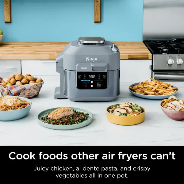 Delicious Meals Made Easy ft. the Ninja Speedi Rapid Cooker & Air Fryer!, air  fryer, pasta, meatball