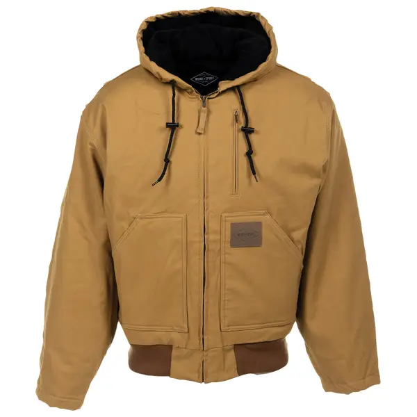 Work N' Sport Men's Flex Duck Hooded Jacket - YJ102KD9-M