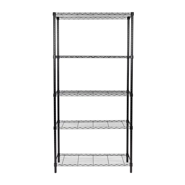 3 Tier Steel Multi-Purpose Adjustable Wire Shelving Unit with 50 lb Weight  Capacity Per Shelf, White | STORAGE ORGANIZATION | SHOP HOME BASICS