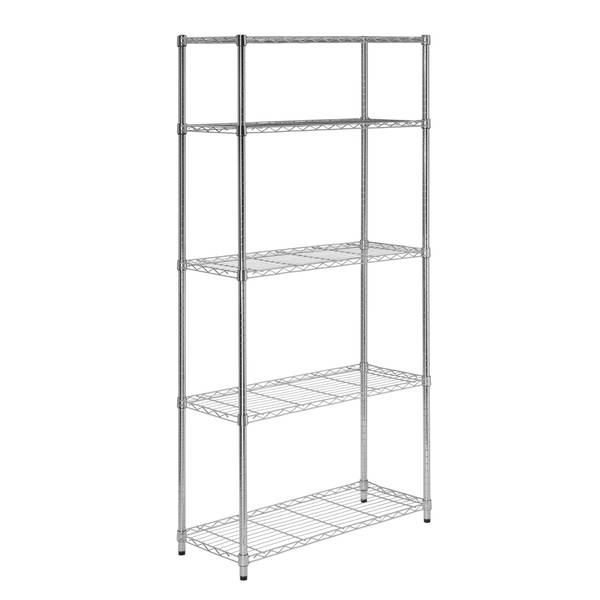 Honey Can Do 5-Tier Heavy-Duty Adjustable Shelving Unit With 200-lb ...