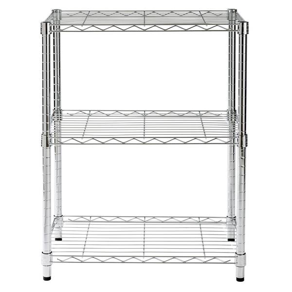 Honey Can Do 3Tier HeavyDuty Adjustable Shelving Unit with 250lb